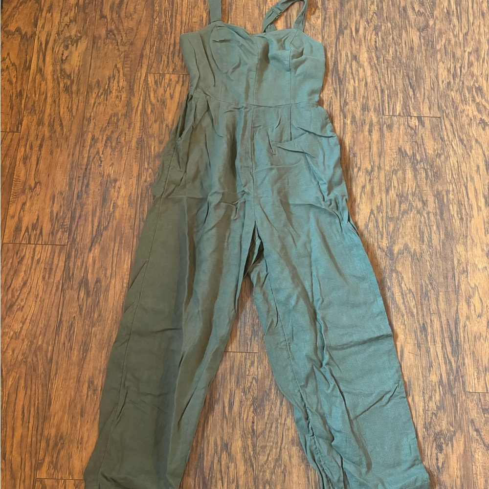 Old Navy Olive Jumpsuit